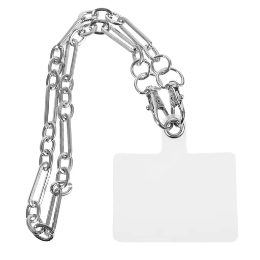 Stylish Detachable Phone Charm Chain for Phone Cases, Alloy Material Accessory for Mobile Phones