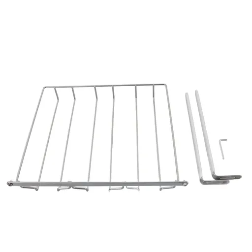 Wine Glass Holder Stainless Steel Punch Free Wine Glass Rack Under Cabinet for Home Goblet Storage