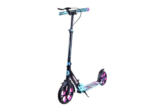 Zinc Verge Pro Big Wheel Folding Scooter Blue/Pink