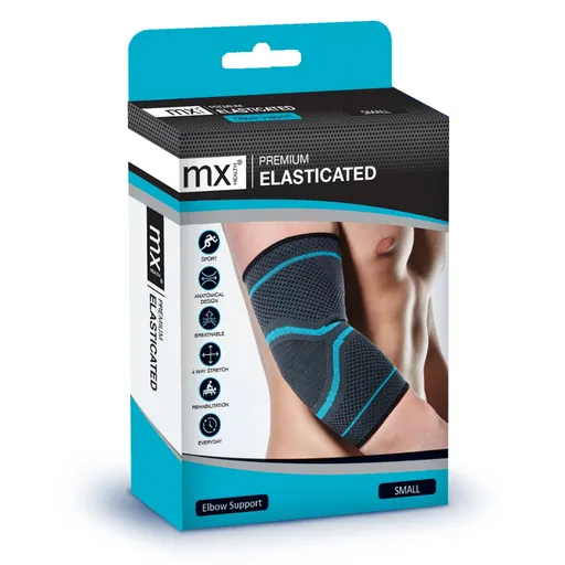 MX Health Premium Elasticated Elbow Support - Small