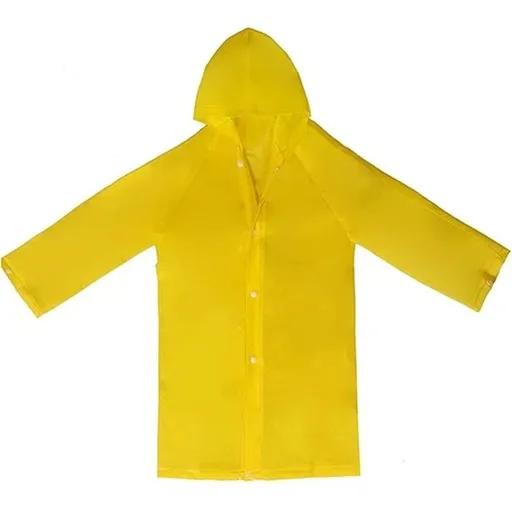 Kids Raincoat Girl Boy Waterproof Hood rain Jacket Outdoor Age 4-14 YellowRain Poncho, Lightweight Emergency Padded Poncho for Outdoor Activities, Camping, Windy and Stormy Weather