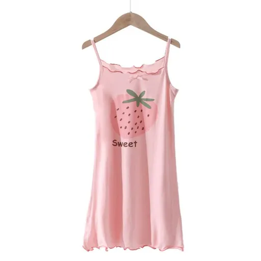 KIDS MAM&DAD Girls Viscose Summer Sleepwear Pink 110cm