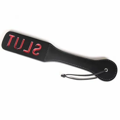 House Of Dasein Spanking Paddle Impact Play Slave Bondage Kink Bdsm Fetish Restraints - Red - D Slut
