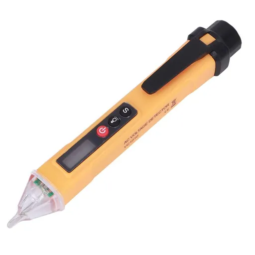 Digital Voltage Detector Non‑Contact Voltage Tester Pen Type Circuit Tester Testing Tool Flashlight Low Battery