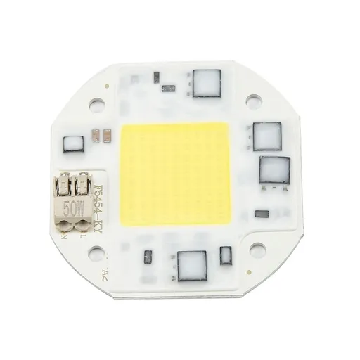 AC100-260V 50W Cold White High Power Integrated Chip Light Source COB Bead Spotlight Bulb