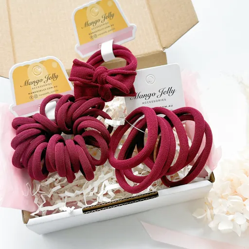 School Colour 36 pieces Bundle - Maroon