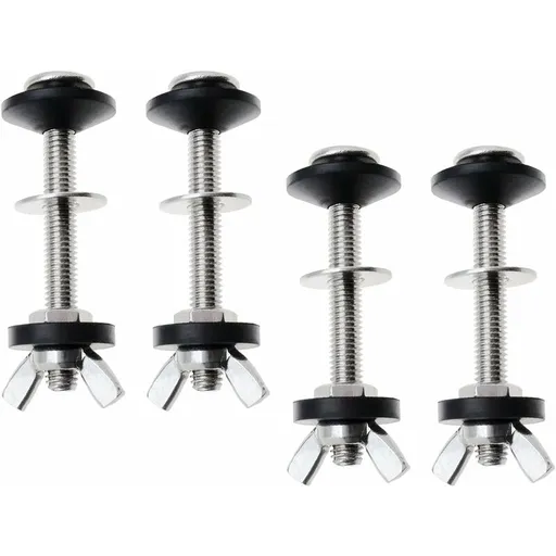 Toilet Tank Bolts And Washers, 4 Pack Toilet Bolts, Stainless Steel Washing Tool Accessories For Split Toilets