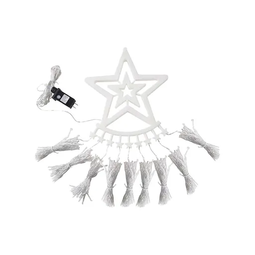 LED Waterfall String Lights Outdoor, Decorative Christmas Tree Lights