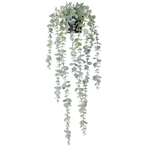 Artificial Hanging Plants Fake Eucalyptus Potted Plant Hanging Plant for Wall Room Home Indoor Outdoor Shelf Decoration