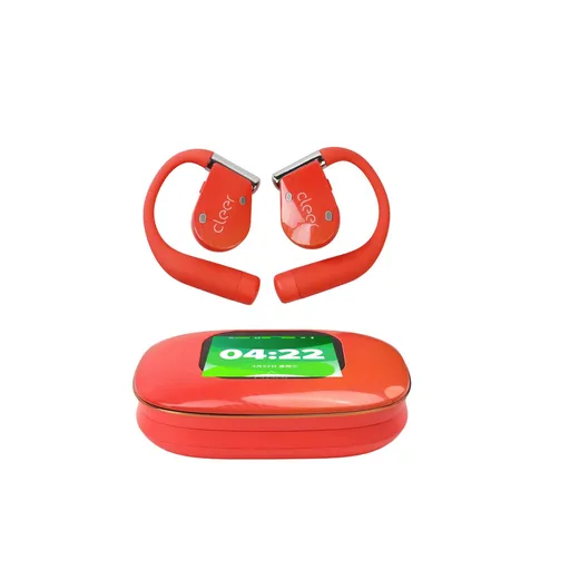 ARC 6 Sport Edition Open‑Ear Bluetooth Earbuds, IPX7 Waterproof Sports Headphones,orange