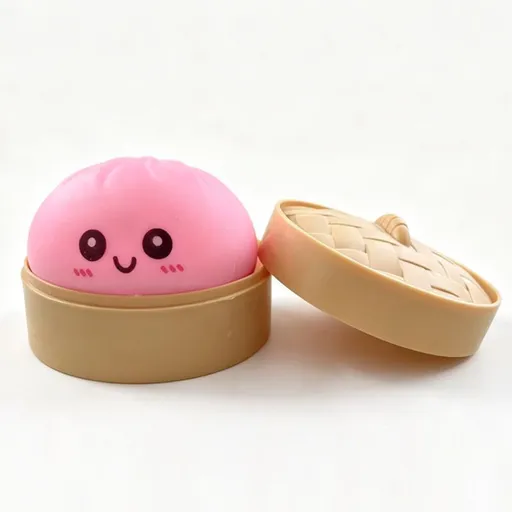 [Flour] Pink Bun + Steamer