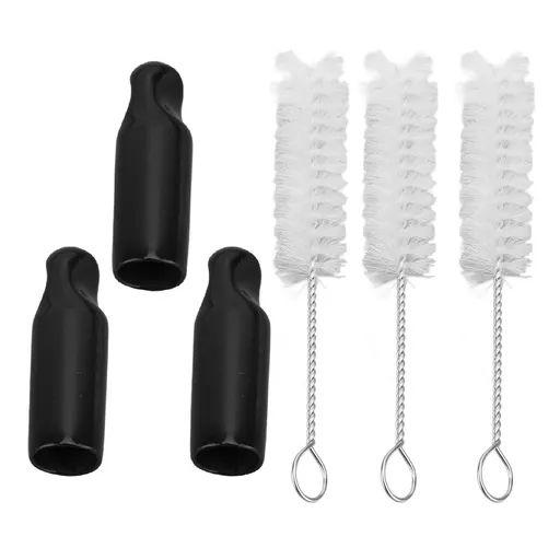 30PCS Beer Tap Cover Rubber Draft Faucet Keg Cap with 5 Cleaning Brushes for Insulated Bucket