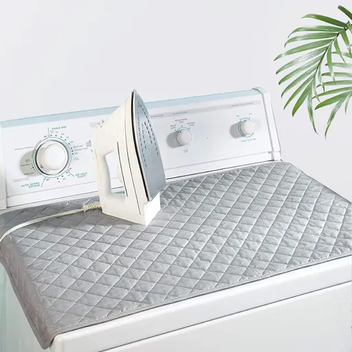 18x33" Foldable Ironing Blanket,Magnetic Ironing Mat Heat Resistant Laundry Pad