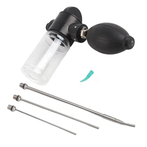 Pest Control Bulb Duster with 3 Stainless Steel Nozzles Termite Removal Tool Set for Agriculture Forestry