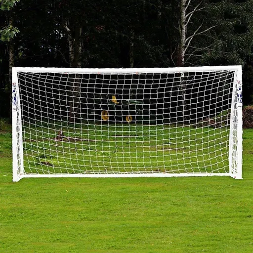 Soccer Goal Net Football Polyethylene Training Nets Full Size, Post Not Included Upgraded version of Bold Cord,