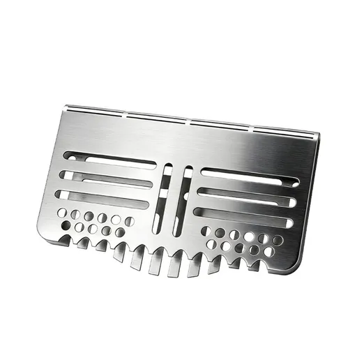 2 pack Griddle Accessories of Grease Gate, Griddle Blocker Food Mesh Screen Goalie Cover, Blocks Food from Falling into Rear Grease Trap